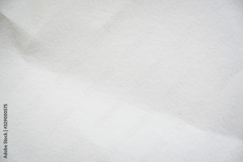 Fototapeta premium empty blank white paper texture with crease pattern surface used for page background