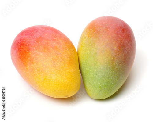 Mango on white background