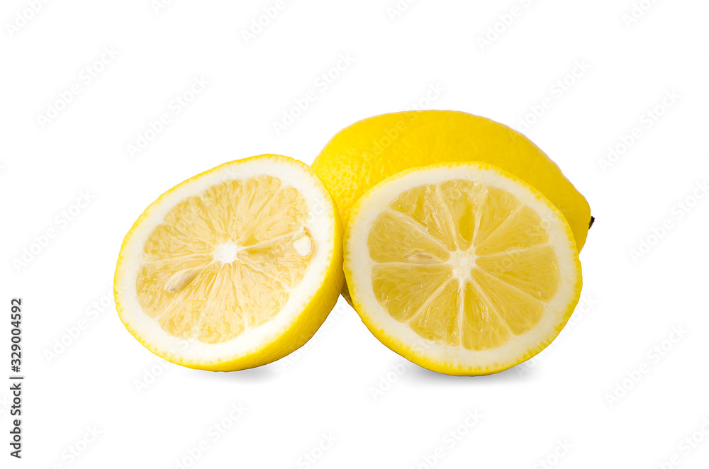 lemons an isolated on white background with clipping path lemons an isolated on white background with clipping path