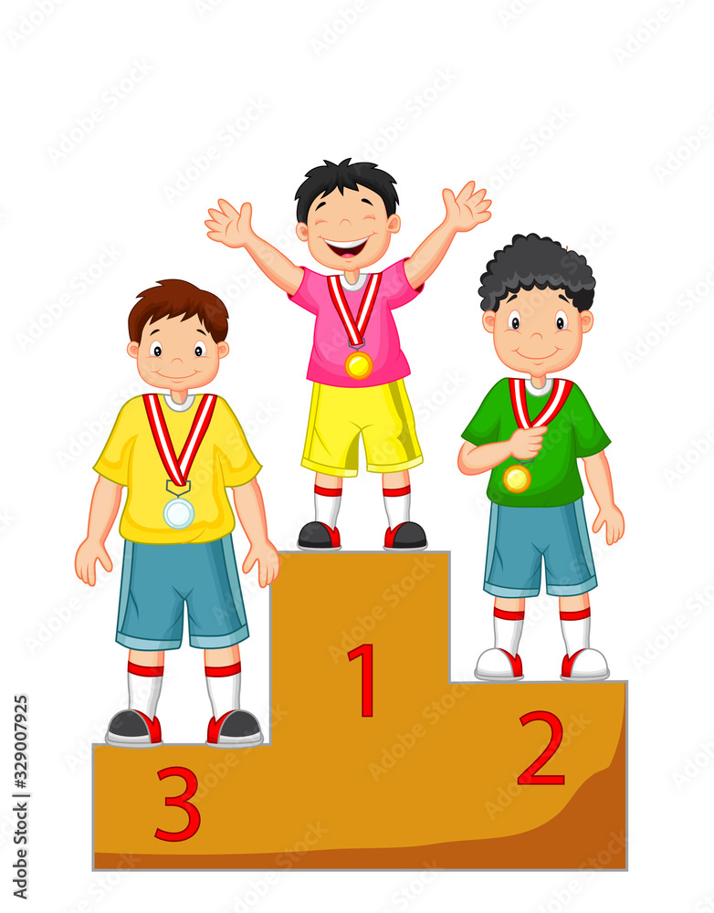 kids winner in sports competition kids winner in sports competition