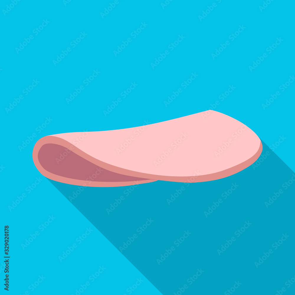 Vector illustration of sausage and slice logo. Graphic of sausage and meat vector icon for stock. Vector illustration of sausage and slice logo. Graphic of sausage and meat vector icon for stock.