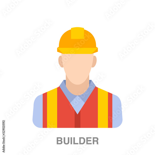 builder flat icon on white transparent background. You can be used black ant icon for several purposes.	