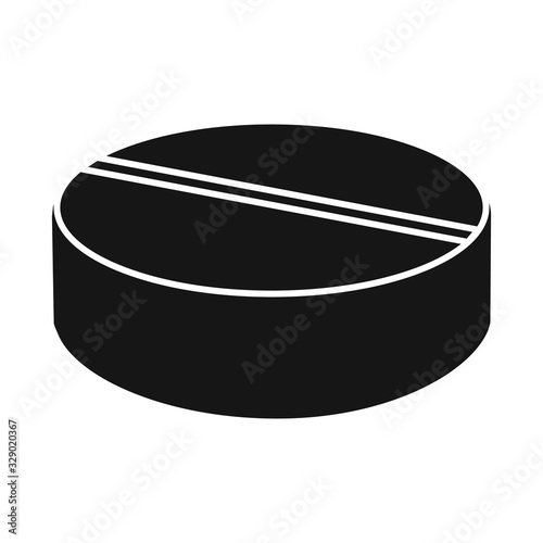 Vector illustration of pill and drug icon. Graphic of pill and capsule stock vector illustration.