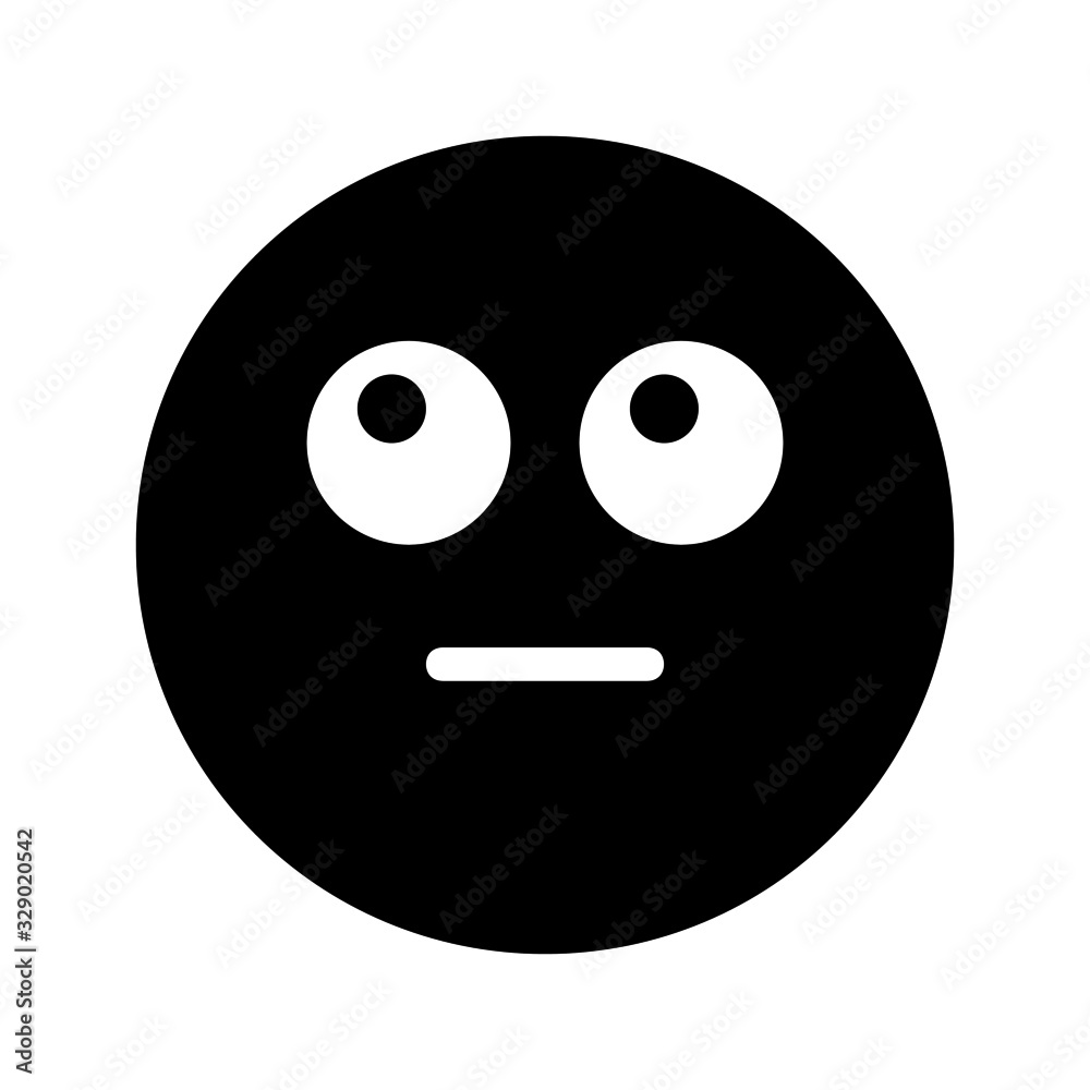 think expression icon with glyph style. Suitable for website design, logo, app and ui. think expression icon with glyph style. Suitable for website design, logo, app and ui.