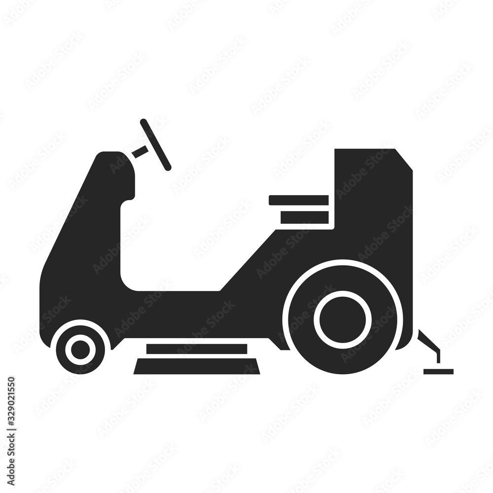Vacuum cleaner vector icon.Black vector icon isolated on white background vacuum cleaner .
