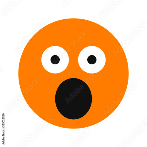 stunned icon with a flat style. Suitable for website design, logos, applications and UI.