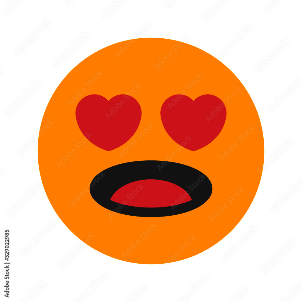 enthralled expression icon with flat style. Suitable for website design, logo, app and ui. enthralled expression icon with flat style. Suitable for website design, logo, app and ui.