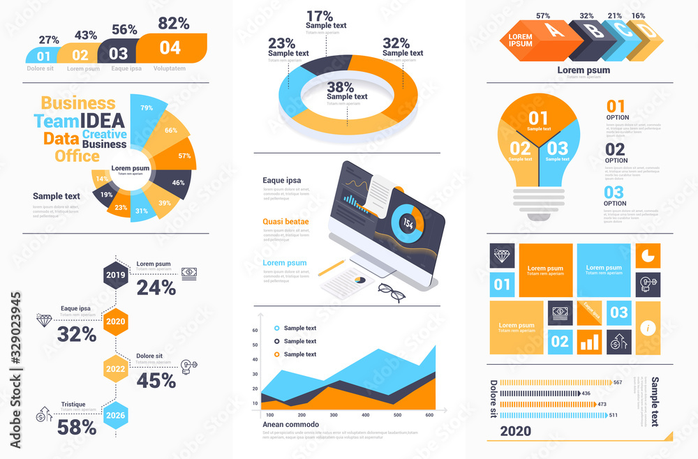 Modern Infographics design collection vol.2 Modern Infographics design collection vol.2