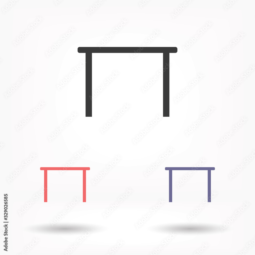 Tableicon vector icon , lorem ipsum Flat design Tableicon vector icon , lorem ipsum Flat design