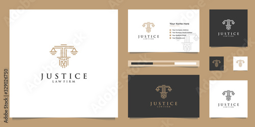 justice law logo design inspiration