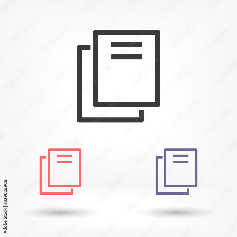 Files vector icon , lorem ipsum Flat design Files vector icon , lorem ipsum Flat design