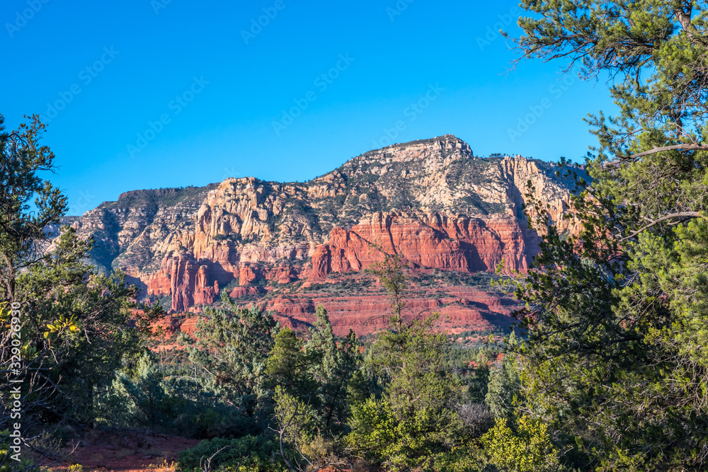 Red-Rock Buttes landscape in Sedona, Arizona Red-Rock Buttes landscape in Sedona, Arizona
