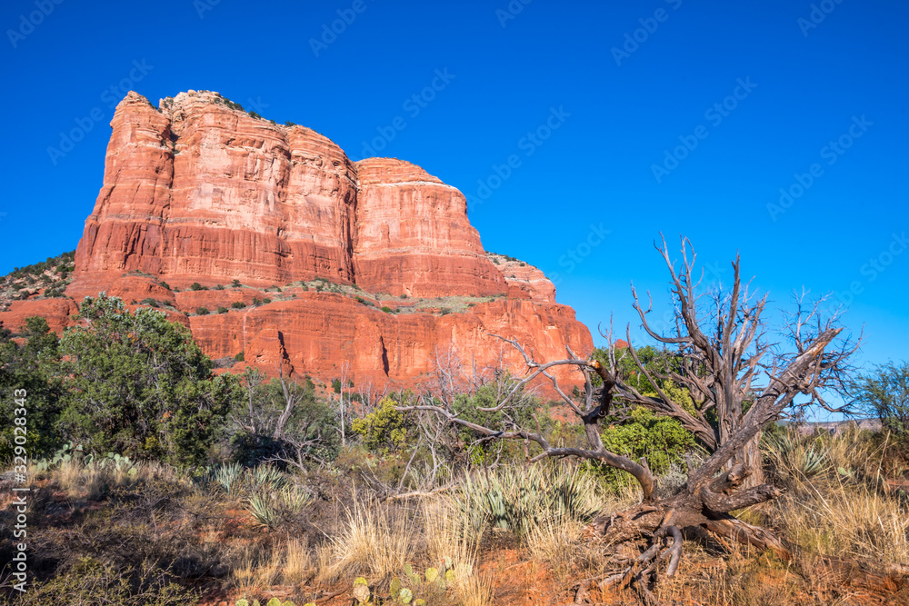 Red-Rock Buttes landscape in Sedona, Arizona