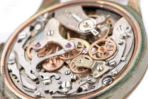 Ingranaggi orologio vintage