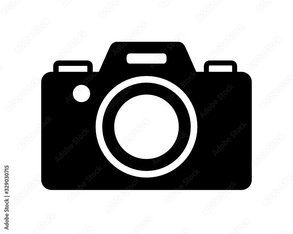 aparat fotograficzny ikona - obrazy, fototapety, plakaty 