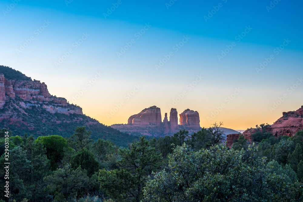 Red-Rock Buttes landscape in Sedona, Arizona Red-Rock Buttes landscape in Sedona, Arizona