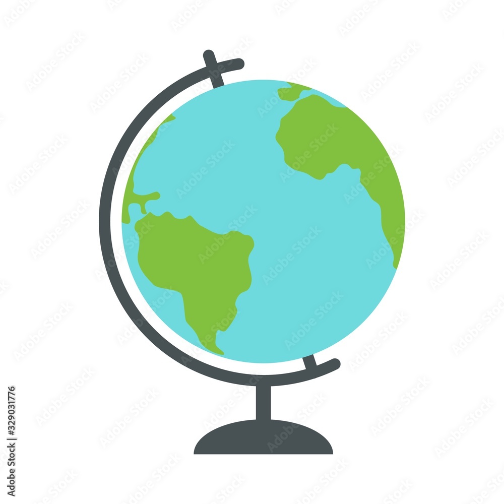 Fotomural School Globe - model of Earth