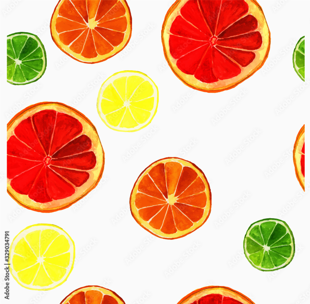 citrus pattern design