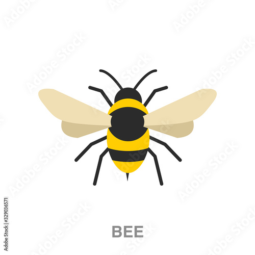 bee flat icon on white transparent background. You can be used black ant icon for several purposes.	