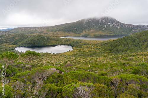 Epic mountain, virgin nature landscape. Craddle mountain, Australia