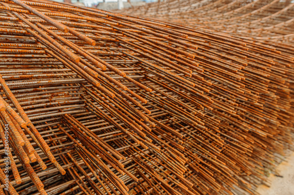 Rusty fittings. rusty construction metal mesh. Rusty Metal armature net for building construction. metal rebar for construction Rusty fittings. rusty construction metal mesh. Rusty Metal armature net for building construction. metal rebar for construction