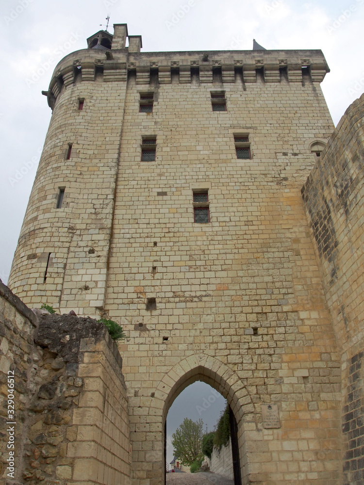 La tour de l'Horloge - Forteresse de Chinon