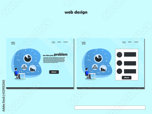 design web illustrtion economic business