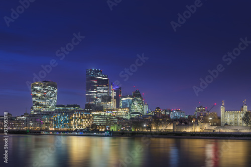 The nighttime atmosphere of the European capital, London, UK © Jarek Pawlak