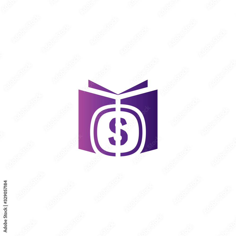 Unique logo vector document book Unique logo vector document book