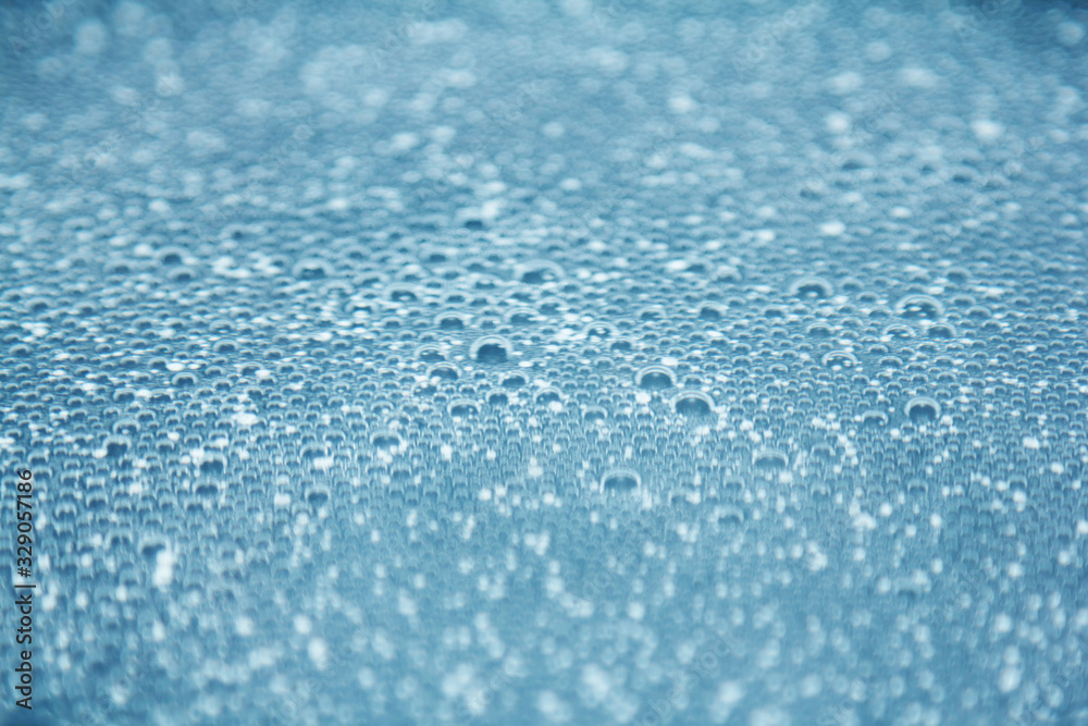 Obraz premium Water bubbles in mineral water background