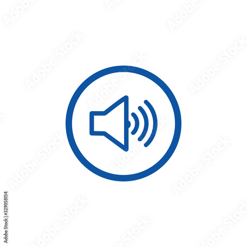 speaker icon, audio symbol icon vector