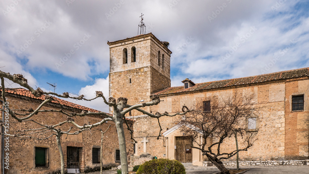 Church of Santa María Magdalena in Lastras de Cuéllar (Segovia)