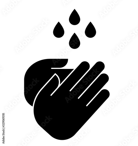 Hand wash icon