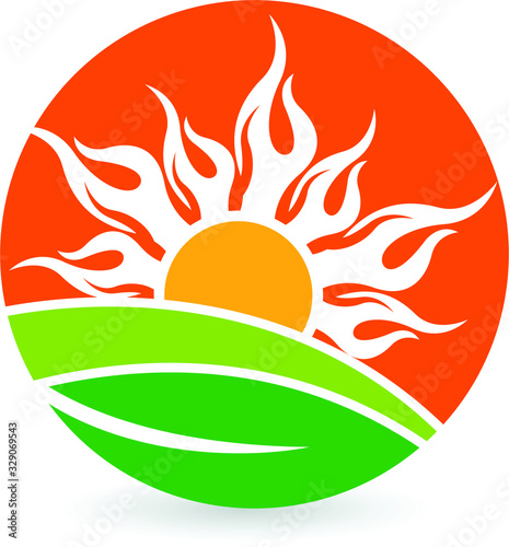 natural sun logo