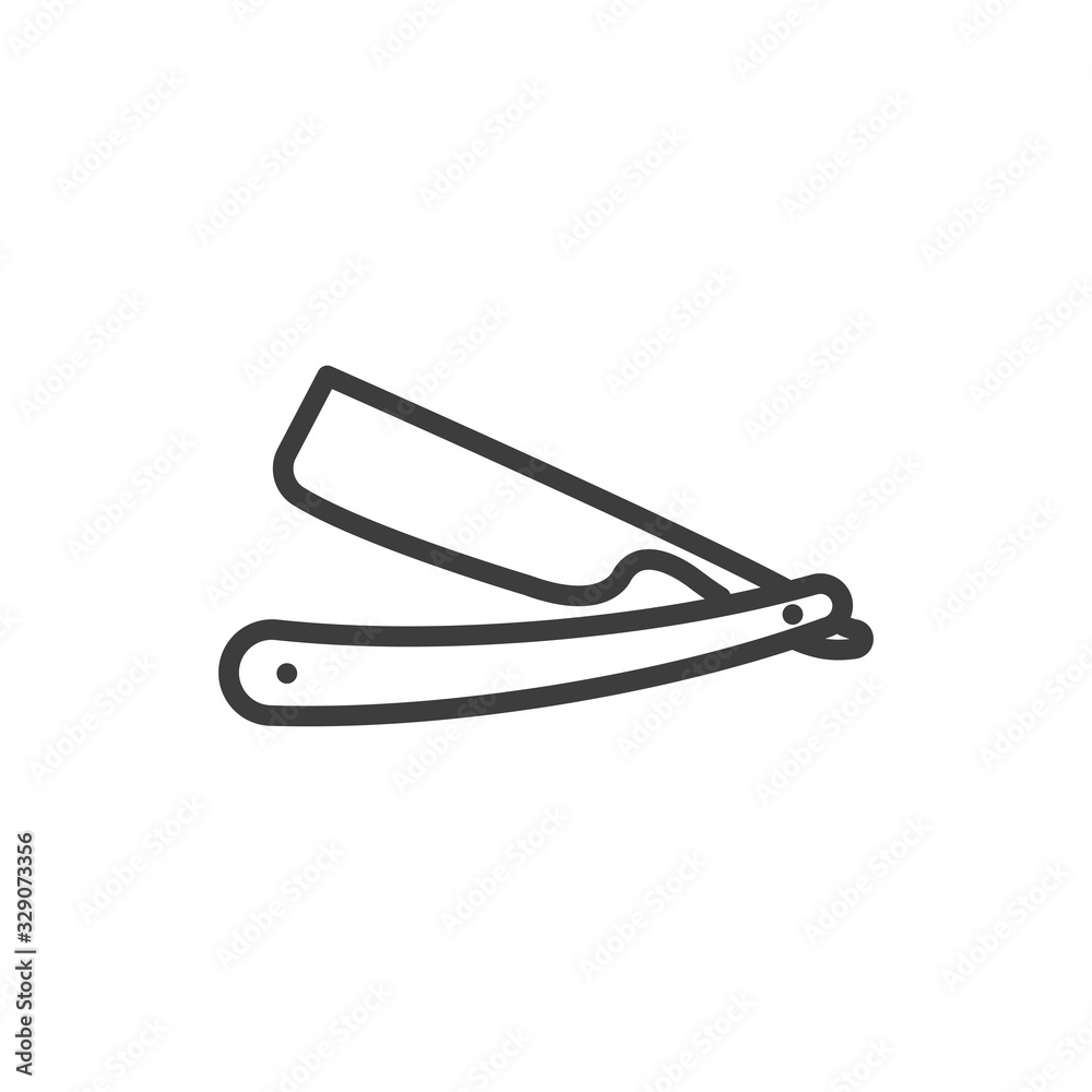 Vector Line Icon style illustration. Vector Line Icon style illustration.