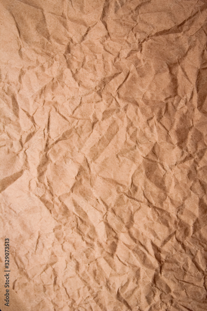 a Crumpled white paper background texture
