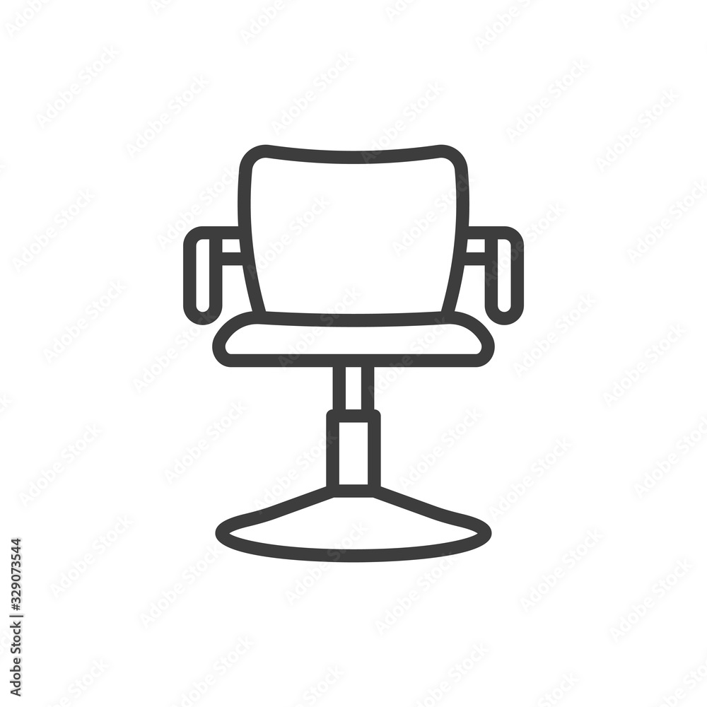 Salon Chair Clip Art