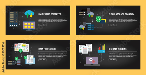 Mainframe computer, cloud storage security,  data protection,  big data machine.