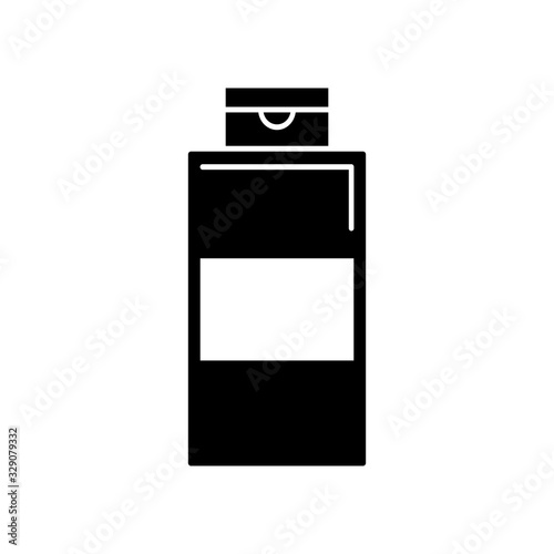 Detergents, bottle icon. Simple vector liquid container icons for ui and ux, website or mobile application