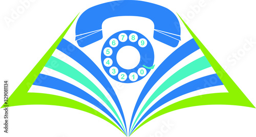 book phone logo