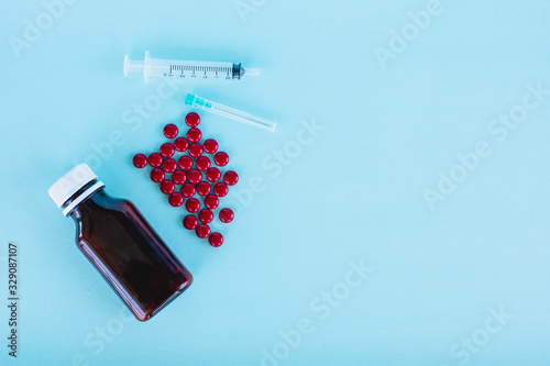 Blood tonic includes multiv...
