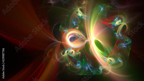 The colors in the series, awesome digital art paint. Background consists of fractal color texture and is suitable for use in projects on imagination, creativity and design.  3d fractal render