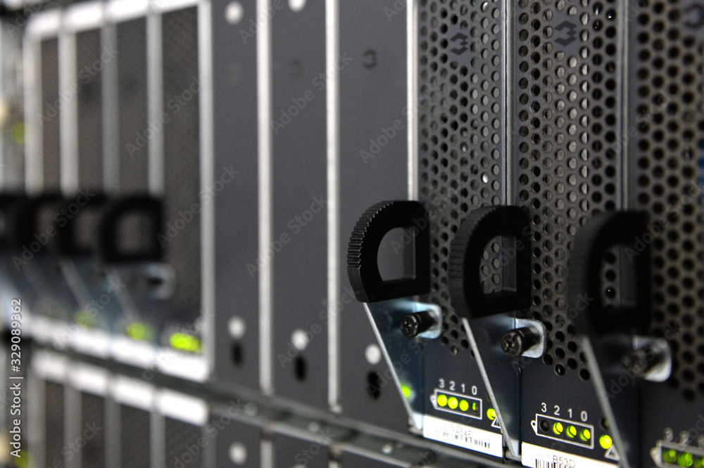 disks on system storage in data center