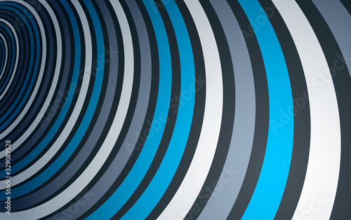 Abstract 3D trendy modern lines in perspective vector background, dimensional design cool element, funky style layout for ads posters banners and covers, perfect abstraction.