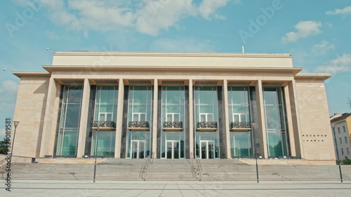 Janacek National Theatre Building (Janackovo divadlo) - theatre in the city of Brno, Czech Republic, Europe.
