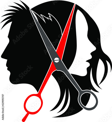 salon concept logo