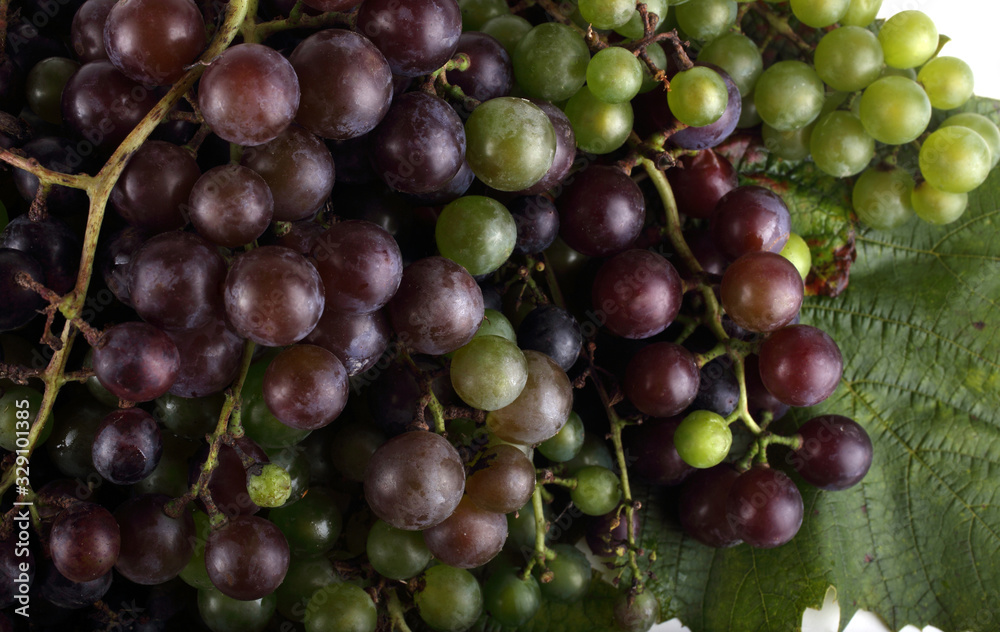 Different color grape