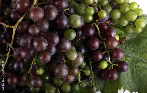 Different color grape
