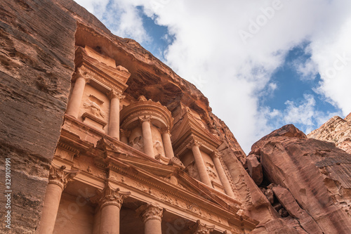 The Treasury in Petra ruin and ancient city, Wadi Musa, Jordan