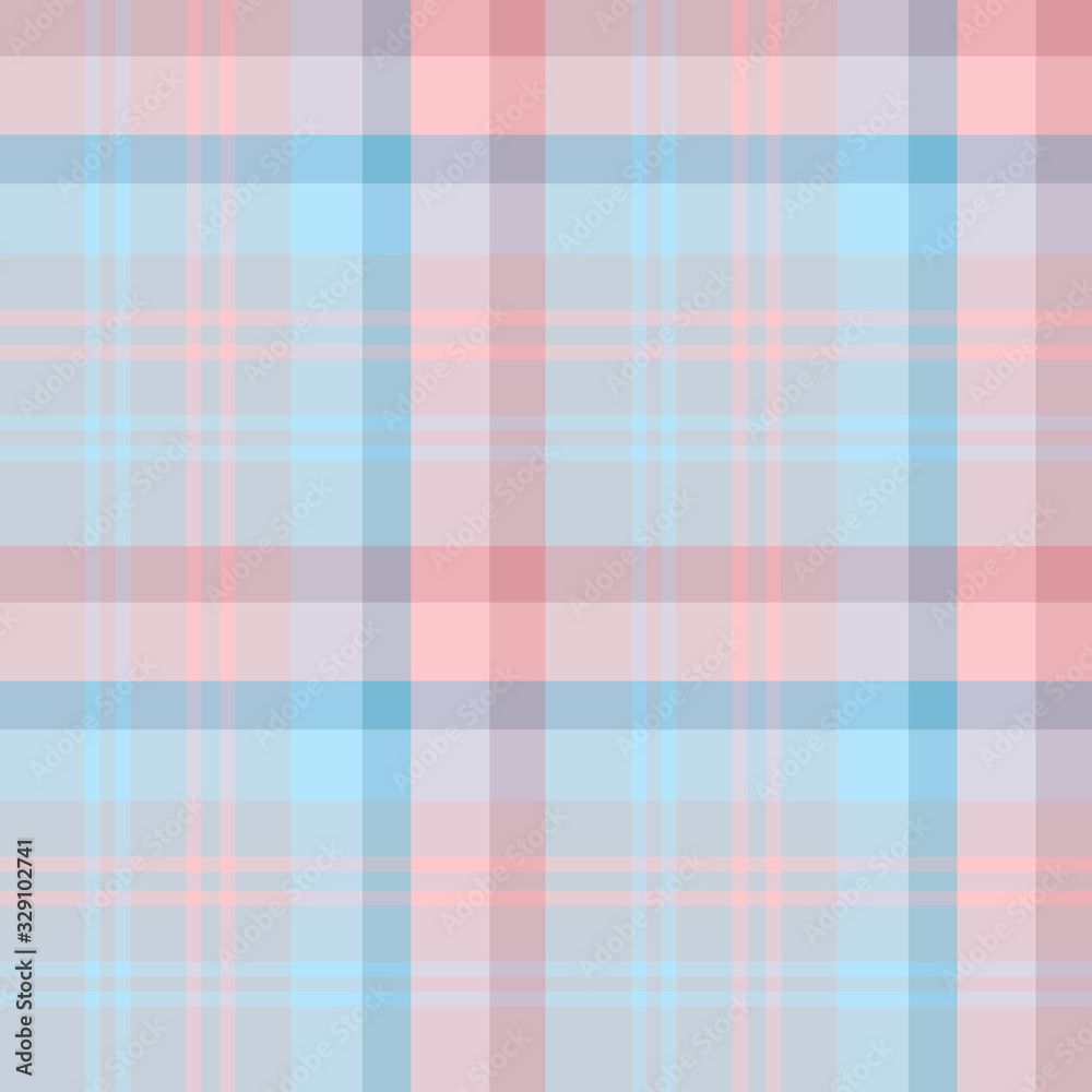 Seamless pattern in awesome pastel grey, blue and pink colors for plaid, fabric, textile, clothes, tablecloth and other things. Vector image. Seamless pattern in awesome pastel grey, blue and pink colors for plaid, fabric, textile, clothes, tablecloth and other things. Vector image.